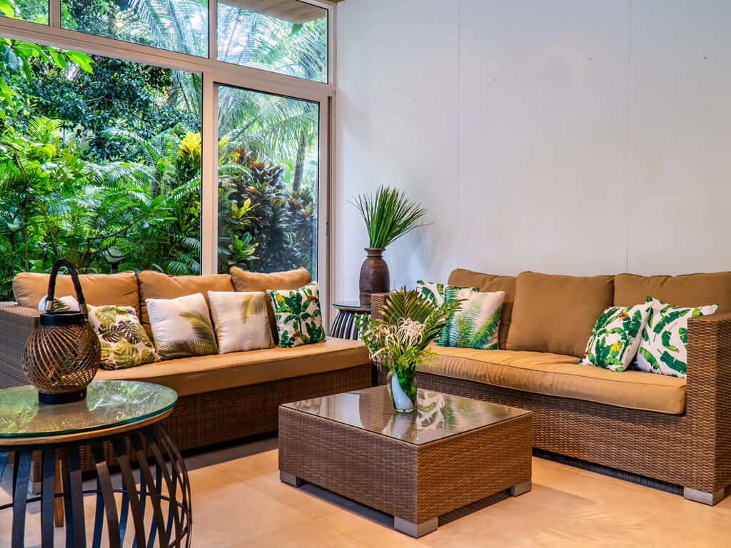 Exterior view of Mango Beach Wadi villa Alibaug